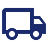 Free shipping delivery truck icon